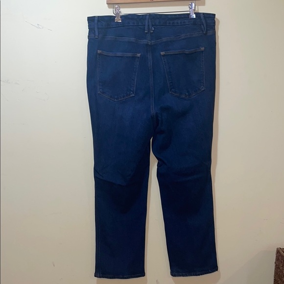 Womens Good American Good Curvé Straight Leg Jeans - Picture 4 of 4